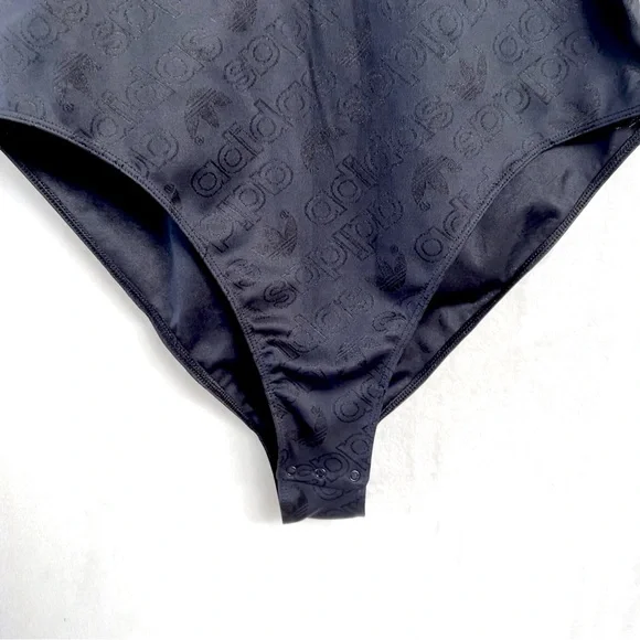 adidas Black Jacquard Bodysuit - Picture 14 of 14